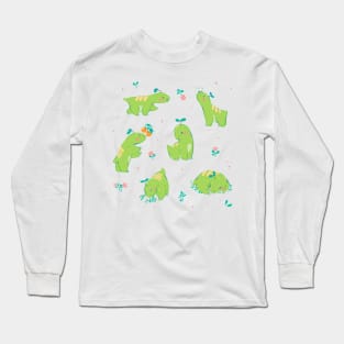 Friendly Dino Long Sleeve T-Shirt